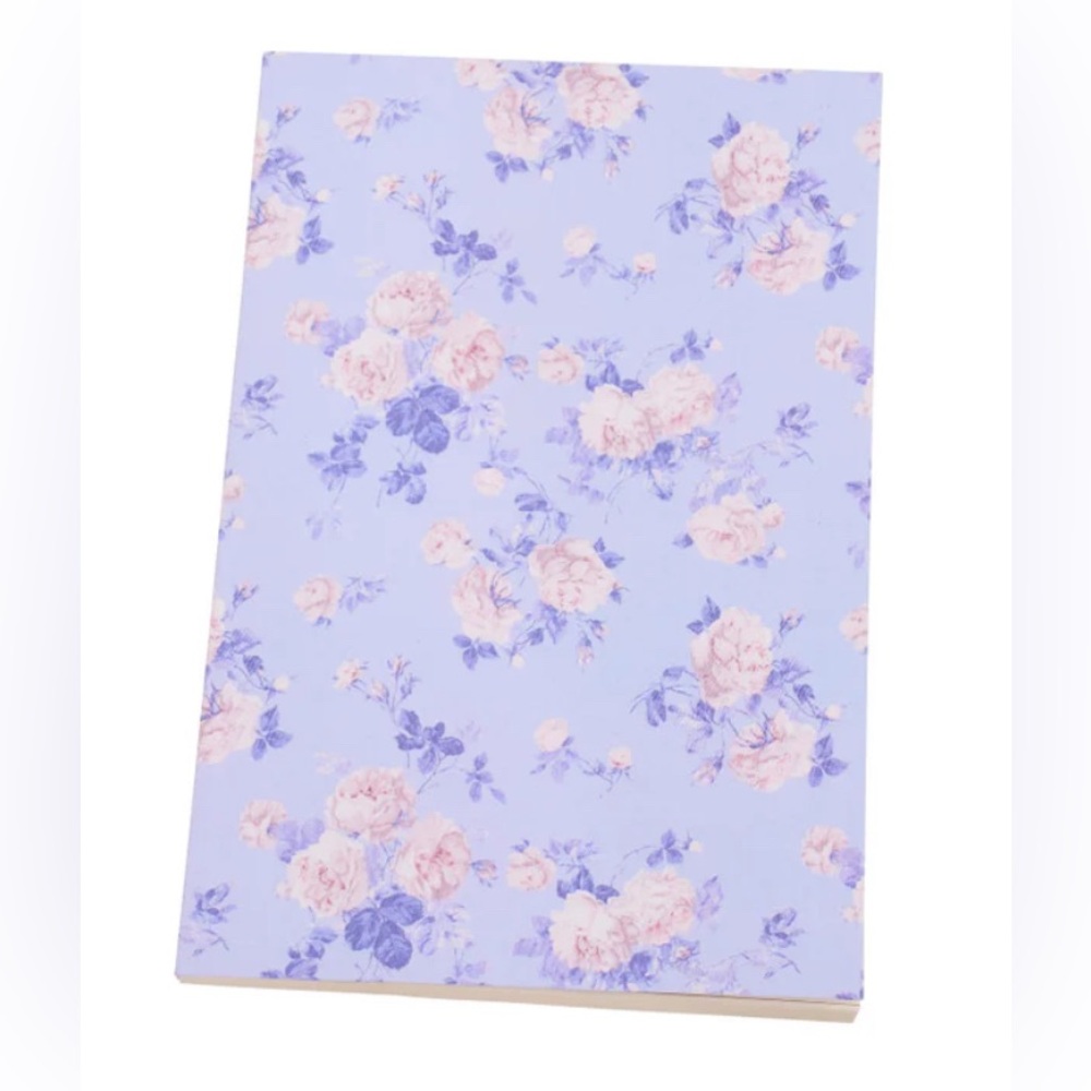 LoveShackFancy Printed Notebook, Whisper Blue  , New unused
